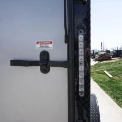 7x12 Enclosed Trailer Silver V-Nose Blackout Package 3,500lb Axle 36 7x12 Enclosed Trailer Silver V-Nose Blackout Package 3,500lb Axle -Cheap Trailers Store dsc05854 1 1