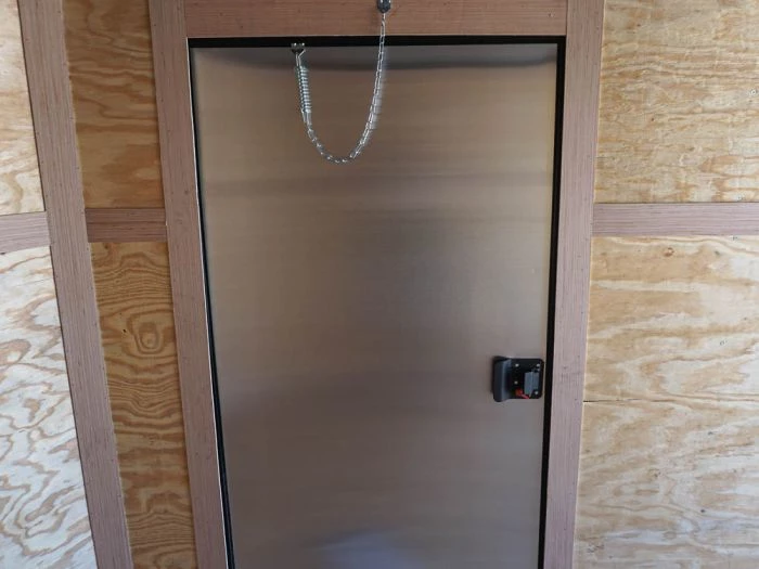 7x12 Enclosed Trailer Silver V-Nose Blackout Package 3,500lb Axle 21 7x12 Enclosed Trailer Silver V-Nose Blackout Package 3,500lb Axle - Image 19