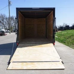 7x12 Enclosed Trailer Silver V-Nose Blackout Package 3,500lb Axle 45 7x12 Enclosed Trailer Silver V-Nose Blackout Package 3,500lb Axle -Cheap Trailers Store dsc05865 2 1