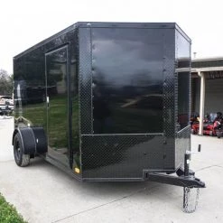 7x12 Enclosed Trailer Black V-Nose Blackout Package 3,500lb Axle 29 7x12 Enclosed Trailer Black V-Nose Blackout Package 3,500lb Axle -Cheap Trailers Store dsc05878 2 1