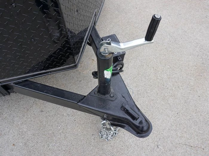 7x12 Enclosed Trailer Black V-Nose Blackout Package 3,500lb Axle 15 7x12 Enclosed Trailer Black V-Nose Blackout Package 3,500lb Axle - Image 13