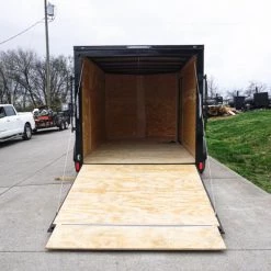 7x12 Enclosed Trailer Black V-Nose Blackout Package 3,500lb Axle 32 7x12 Enclosed Trailer Black V-Nose Blackout Package 3,500lb Axle -Cheap Trailers Store dsc05884 2 1