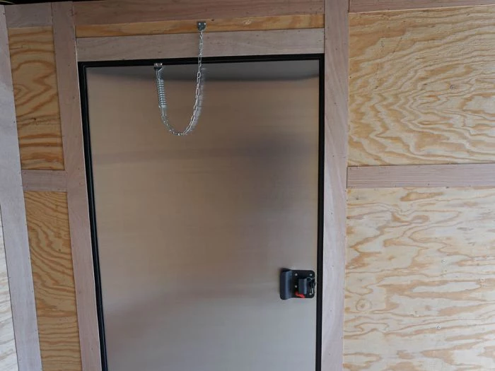 7x12 Enclosed Trailer Black V-Nose Blackout Package 3,500lb Axle 21 7x12 Enclosed Trailer Black V-Nose Blackout Package 3,500lb Axle - Image 19