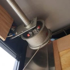 7x16 Enclosed Trailer Red V-Nose Blackout Pkg Tandem Axle -Cheap Trailers Store dsc05956 1 1 1