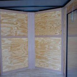 7x16 Enclosed Trailer Red V-Nose Blackout Pkg Tandem Axle -Cheap Trailers Store dsc05957 1 1 1