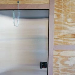 7x16 Enclosed Trailer Black V-Nose Blackout Pkg Tandem Axle -Cheap Trailers Store dsc05986 2 1