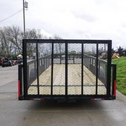 6.4x20 2ft Mesh Sides Utility Trailer Dovetail (2) 3500lb Axle -Cheap Trailers Store dsc06022 2 1