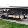 6.4x20 2ft Mesh Sides Utility Trailer Dovetail (2) 3500lb Axle -Cheap Trailers Store dsc06028 2 1