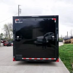 8.5 x 24 Charcoal/Black Enclosed Trailer with Blackout Package -Cheap Trailers Store dsc06068 5 1