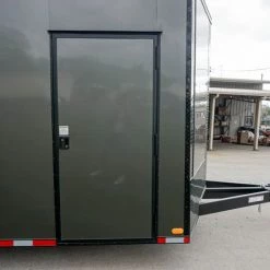 8.5 x 24 Charcoal/Black Enclosed Trailer with Blackout Package -Cheap Trailers Store dsc06076 1