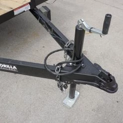 6.4x14 Tandem Dovetail Utility Trailer with Side Gate -Cheap Trailers Store dsc06097 1 1