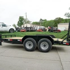 7'x14' Equipment Trailer (2) 7K Axles with 5' Stand-Up Ramps -Cheap Trailers Store dsc06338 1 1