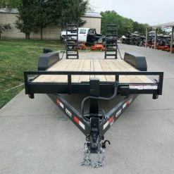 7'x14' Equipment Trailer (2) 7K Axles with 5' Stand-Up Ramps -Cheap Trailers Store dsc06345 2 1