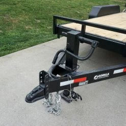 7'x14' Equipment Trailer (2) 7K Axles with 5' Stand-Up Ramps -Cheap Trailers Store dsc06346 1 1