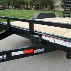 7'x14' Equipment Trailer (2) 7K Axles with 5' Stand-Up Ramps -Cheap Trailers Store dsc06347 2 1