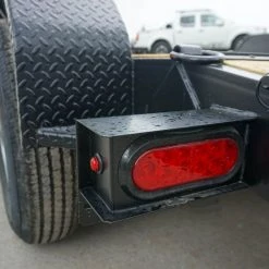 7'x14' Equipment Trailer (2) 7K Axles with 5' Stand-Up Ramps -Cheap Trailers Store dsc06352 1 1