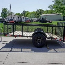5x10-2ft Mesh Dovetail Utility Trailer 3500lb Axle -Cheap Trailers Store dsc06360 1 1