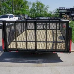 5x10-2ft Mesh Dovetail Utility Trailer 3500lb Axle -Cheap Trailers Store dsc06362 1
