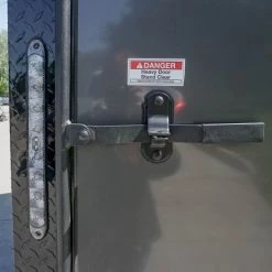 6x12 Enclosed Trailer Charcoal V-Nose Blackout Package 3,500lb Axle -Cheap Trailers Store dsc06387 1 1