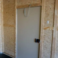 8.5x18 Custom Two-Tone Enclosed Trailer with Rubber Floor -Cheap Trailers Store dsc06466 2 1