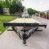 8.5x22 Deckover I-Beam Trailer (2) 5,200lb Axles Stand-Up Ramps