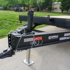 8.5x22 Deckover I-Beam Trailer (2) 5,200lb Axles Stand-Up Ramps -Cheap Trailers Store dsc06571 2 1