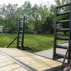 8.5x22 Deckover I-Beam Trailer (2) 5,200lb Axles Stand-Up Ramps -Cheap Trailers Store dsc06576 1 1