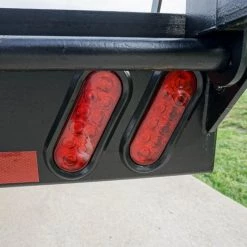 8.5x22 Deckover I-Beam Trailer (2) 5,200lb Axles Stand-Up Ramps -Cheap Trailers Store dsc06580 1 1