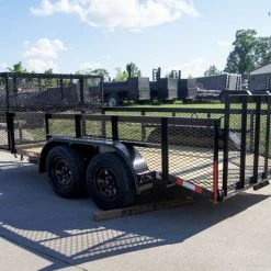 6.4x14 Dovetail Utility Trailer Stacked Baskets (2) 3500lb Axles -Cheap Trailers Store dsc06759 1 1