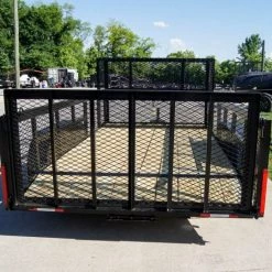 6.4x14 Dovetail Utility Trailer Stacked Baskets (2) 3500lb Axles -Cheap Trailers Store dsc06760 4 1