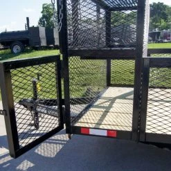 6.4x14 Dovetail Utility Trailer Stacked Baskets (2) 3500lb Axles -Cheap Trailers Store dsc06769 1 1