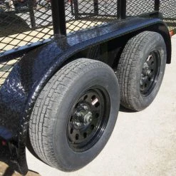 6.4x14 Dovetail Utility Trailer Stacked Baskets (2) 3500lb Axles -Cheap Trailers Store dsc06773 3 1