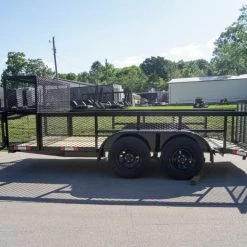 6.4x14 Dovetail Utility Trailer Stacked Baskets (2) 3500lb Axles -Cheap Trailers Store dsc06774 3 1