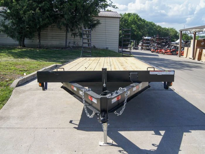 8.5x20 Deckover I-Beam Trailer (2) 5,200lb Axles Stand-Up Ramps 4 8.5x20 Deckover I-Beam Trailer (2) 5,200lb Axles Stand-Up Ramps - Image 2