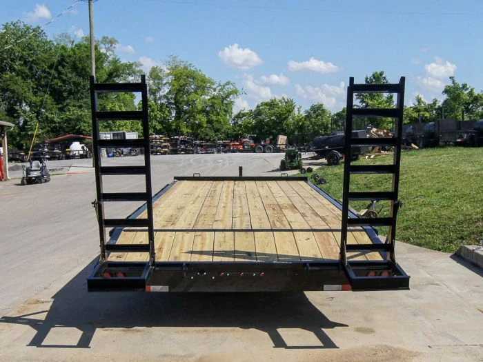 8.5x20 Deckover I-Beam Trailer (2) 5,200lb Axles Stand-Up Ramps 8 8.5x20 Deckover I-Beam Trailer (2) 5,200lb Axles Stand-Up Ramps - Image 6