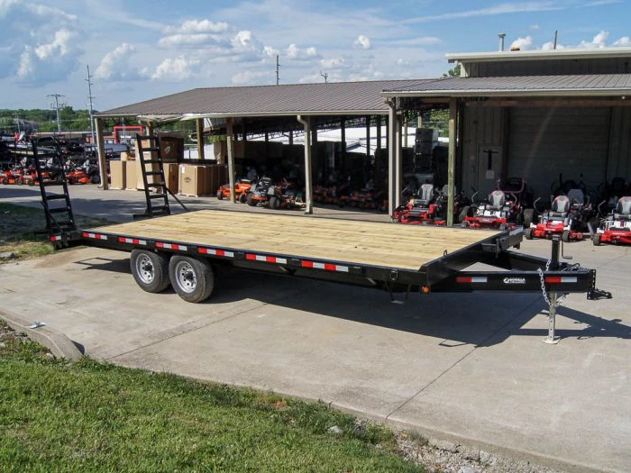 8.5x20 Deckover I-Beam Trailer (2) 5,200lb Axles Stand-Up Ramps 10 8.5x20 Deckover I-Beam Trailer (2) 5,200lb Axles Stand-Up Ramps - Image 8
