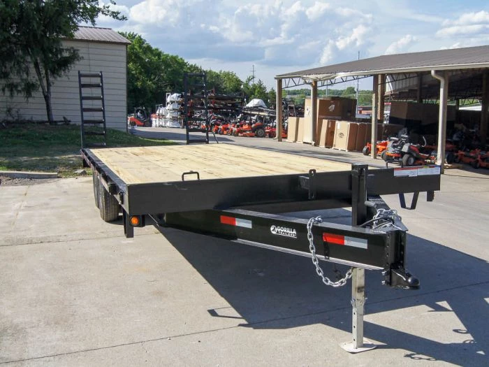 8.5x20 Deckover I-Beam Trailer (2) 5,200lb Axles Stand-Up Ramps 11 8.5x20 Deckover I-Beam Trailer (2) 5,200lb Axles Stand-Up Ramps - Image 9