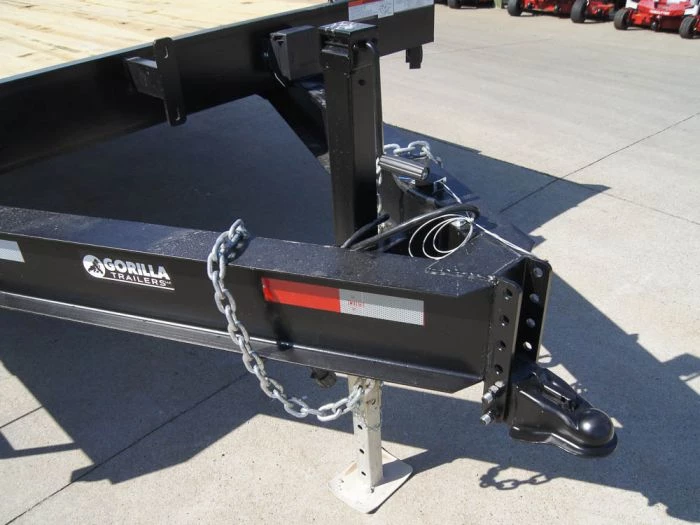 8.5x20 Deckover I-Beam Trailer (2) 5,200lb Axles Stand-Up Ramps 12 8.5x20 Deckover I-Beam Trailer (2) 5,200lb Axles Stand-Up Ramps - Image 10