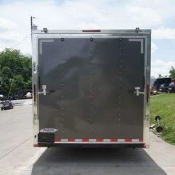 8.5x28 Charcoal Custom Enclosed Trailer (2) 7K Axles -Cheap Trailers Store dsc06801 3 2