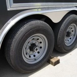 8.5x28 Charcoal Custom Enclosed Trailer (2) 7K Axles -Cheap Trailers Store dsc06806 1 2