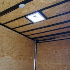 8.5x28 Charcoal Custom Enclosed Trailer (2) 7K Axles -Cheap Trailers Store dsc06809 3 2
