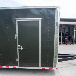 8.5x28 Charcoal Custom Enclosed Trailer (2) 7K Axles -Cheap Trailers Store dsc06812 3 2