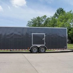 8.5x28 Charcoal Custom Enclosed Trailer (2) 7K Axles -Cheap Trailers Store dsc06819 1 4 2