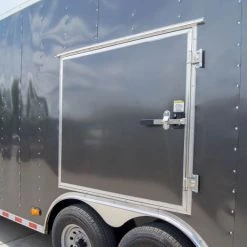 8.5x28 Charcoal Custom Enclosed Trailer (2) 7K Axles -Cheap Trailers Store dsc06820 1 4 2