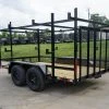 7x12 Straight Deck Utility Trailer (2) 3500lb Axle with 4ft Ladder Racks -Cheap Trailers Store dsc06849 3 1
