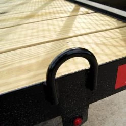 7x12 Straight Deck Utility Trailer (2) 3500lb Axle with 4ft Ladder Racks -Cheap Trailers Store dsc06858 3 1