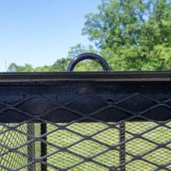 6.4x14 - 4ft Mesh Side Utility Trailer Straight Deck (2) 3500lb Axles -Cheap Trailers Store dsc06873 3 1