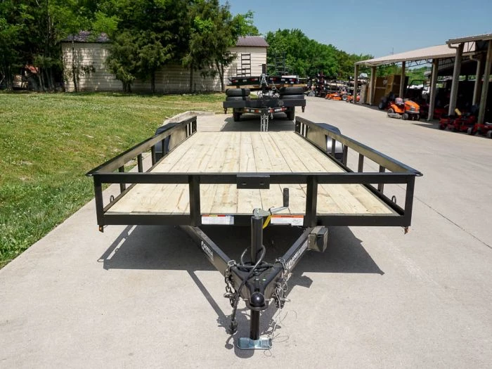7x20 Straight Deck Utility Trailer with No Gate (2) 3,500 Axles 4 7x20 Straight Deck Utility Trailer with No Gate (2) 3,500 Axles - Image 2