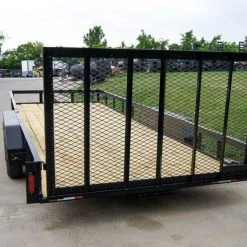 7x20 Straight Deck Utility Trailer (2) 3500lb Axles with Tall Gate -Cheap Trailers Store dsc06909 4 1
