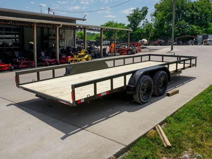7x20 Straight Deck Utility Trailer with No Gate (2) 3,500 Axles 9 7x20 Straight Deck Utility Trailer with No Gate (2) 3,500 Axles - Image 7